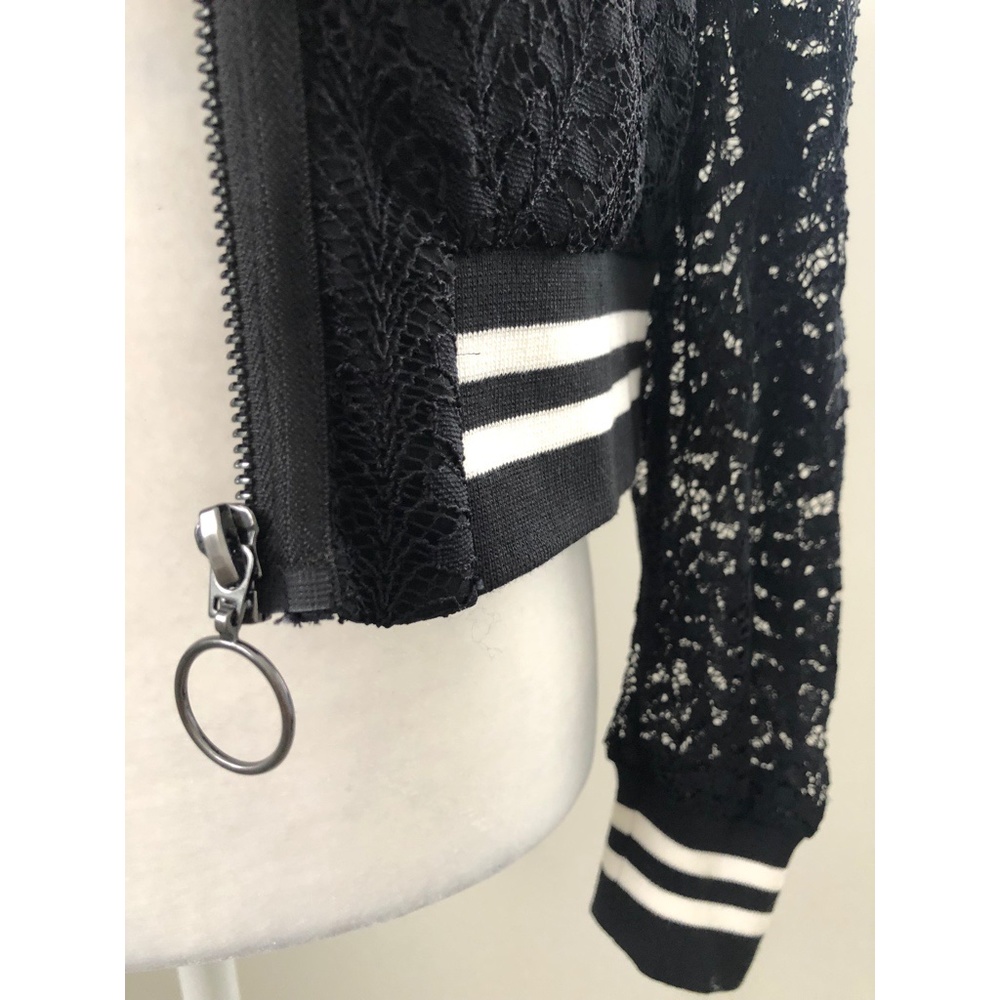 Rachel Roy Lace Ruffle Jacket - Picture 9 of 11